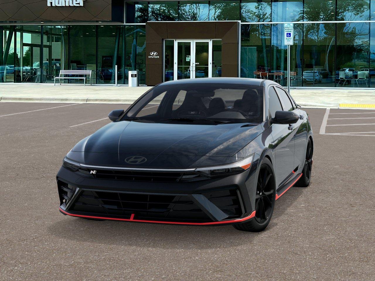 New 2026 Abyss Black Hyundai Sedan image 6
