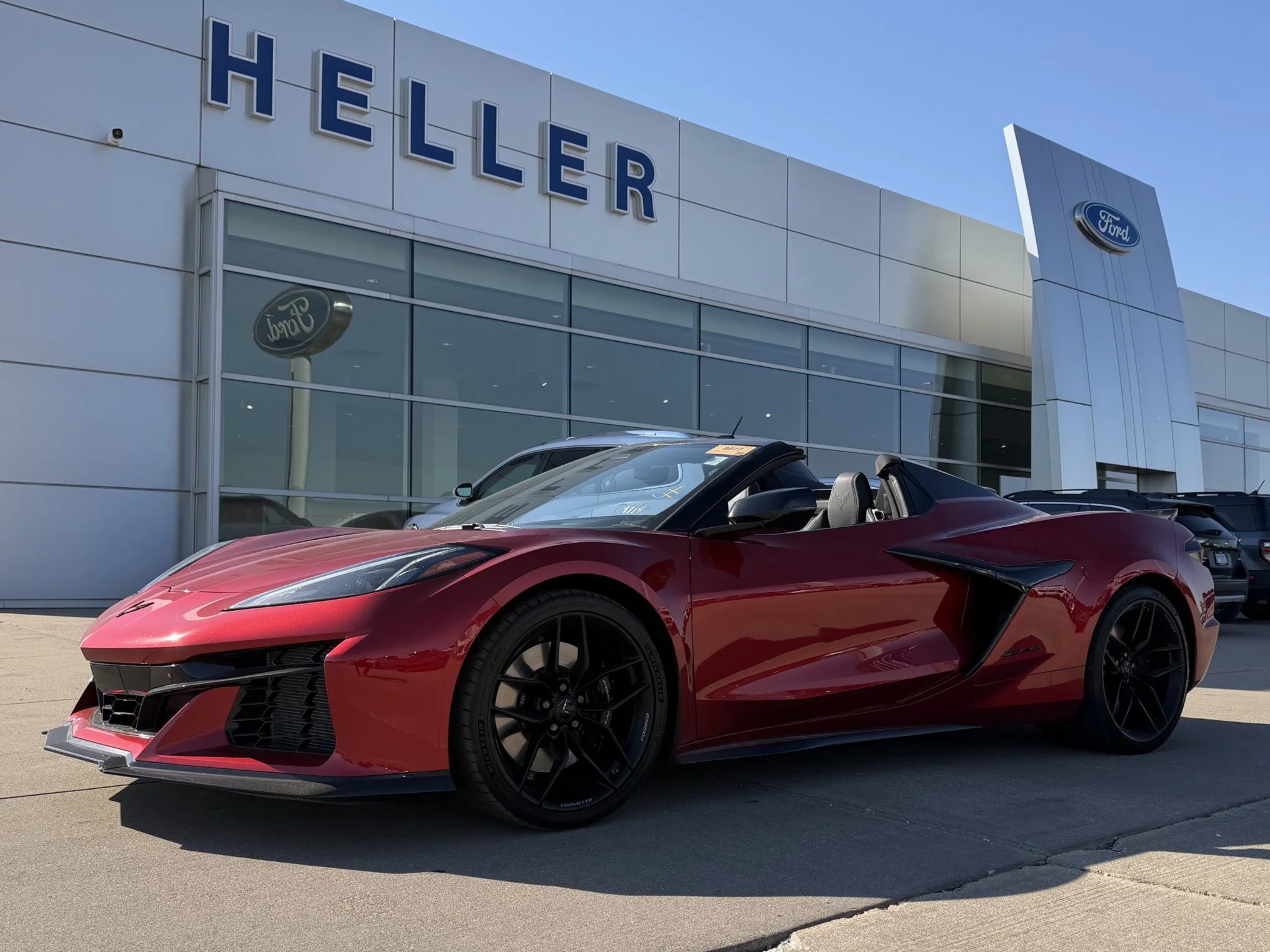 Used 2025 Red Mist Metallic Tintcoat Chevrolet Z06 image 3
