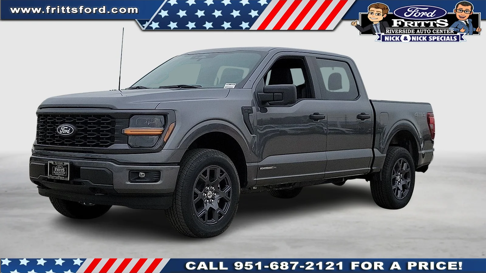 New 2026 Carbonized Gray Metallic Ford STX® image 1