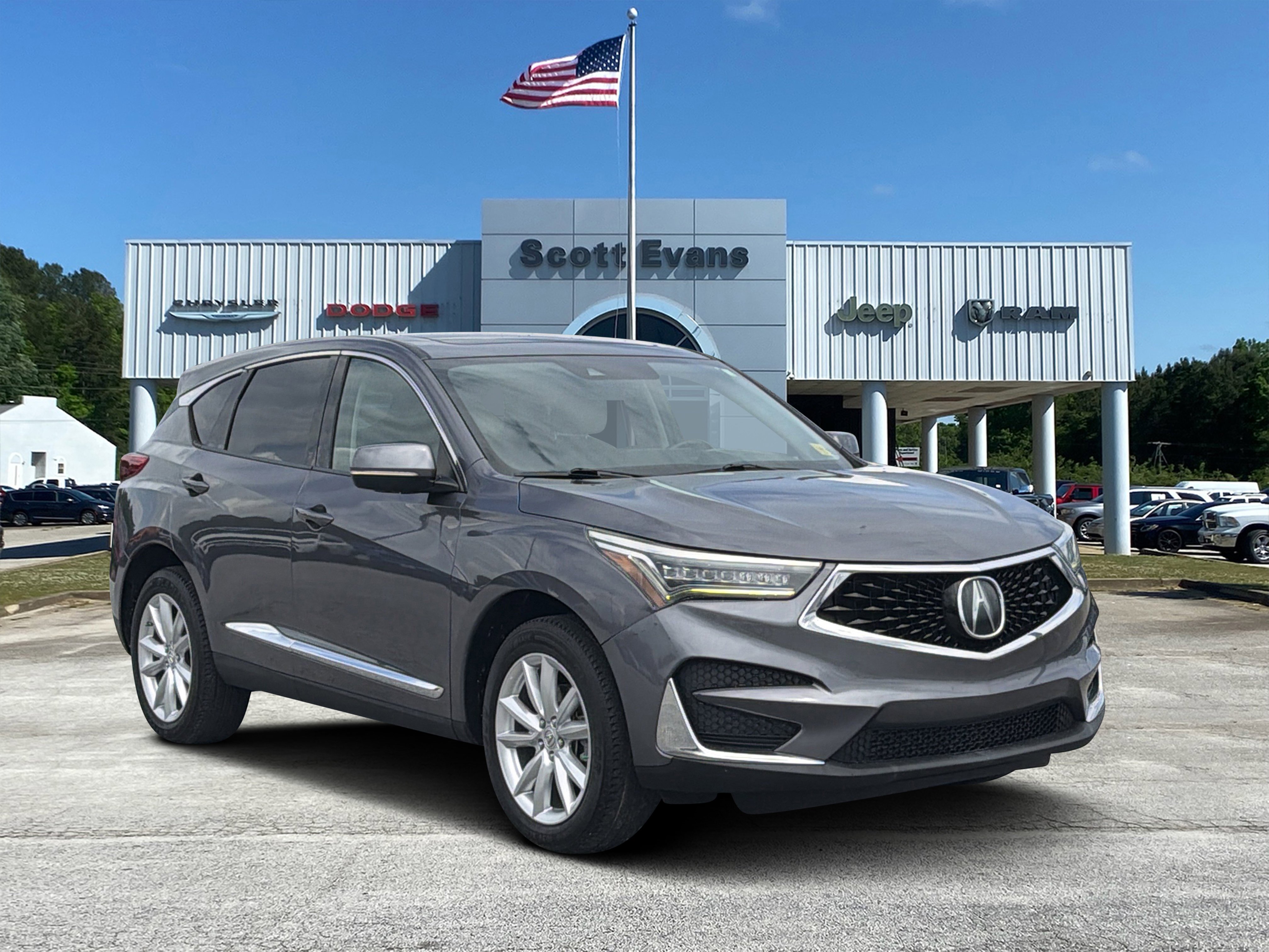 Used 2020 Lunar Silver Metallic Acura Base image 1