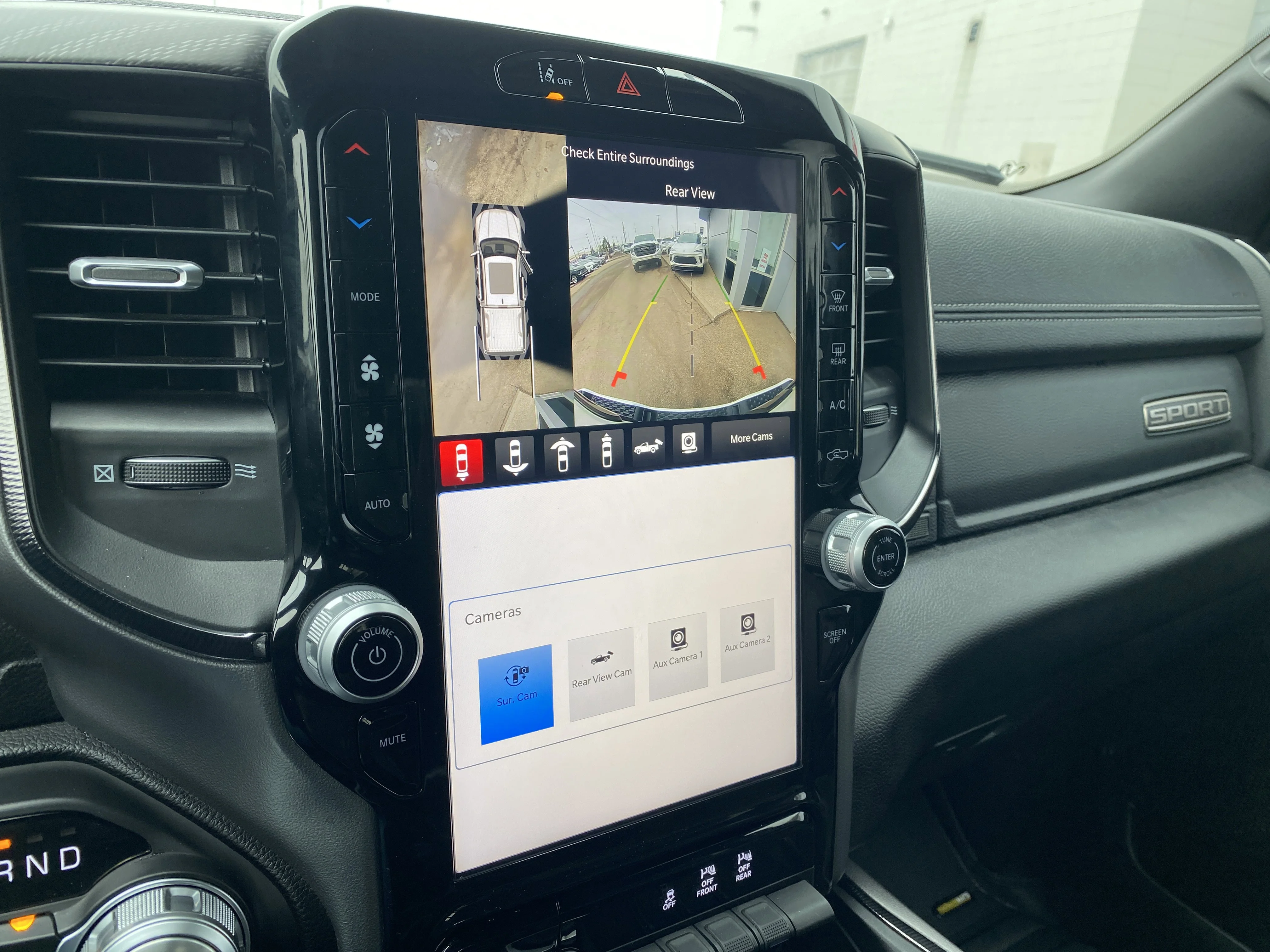 Certified Used 2025 White Ram Sport * 360 CAMERA * RADAR CRUISE * NAVIGATION * image 15