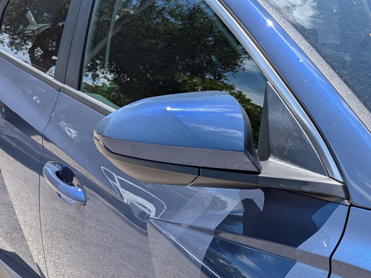 New 2026 Atlantis Blue Hyundai SEL FWD image 12
