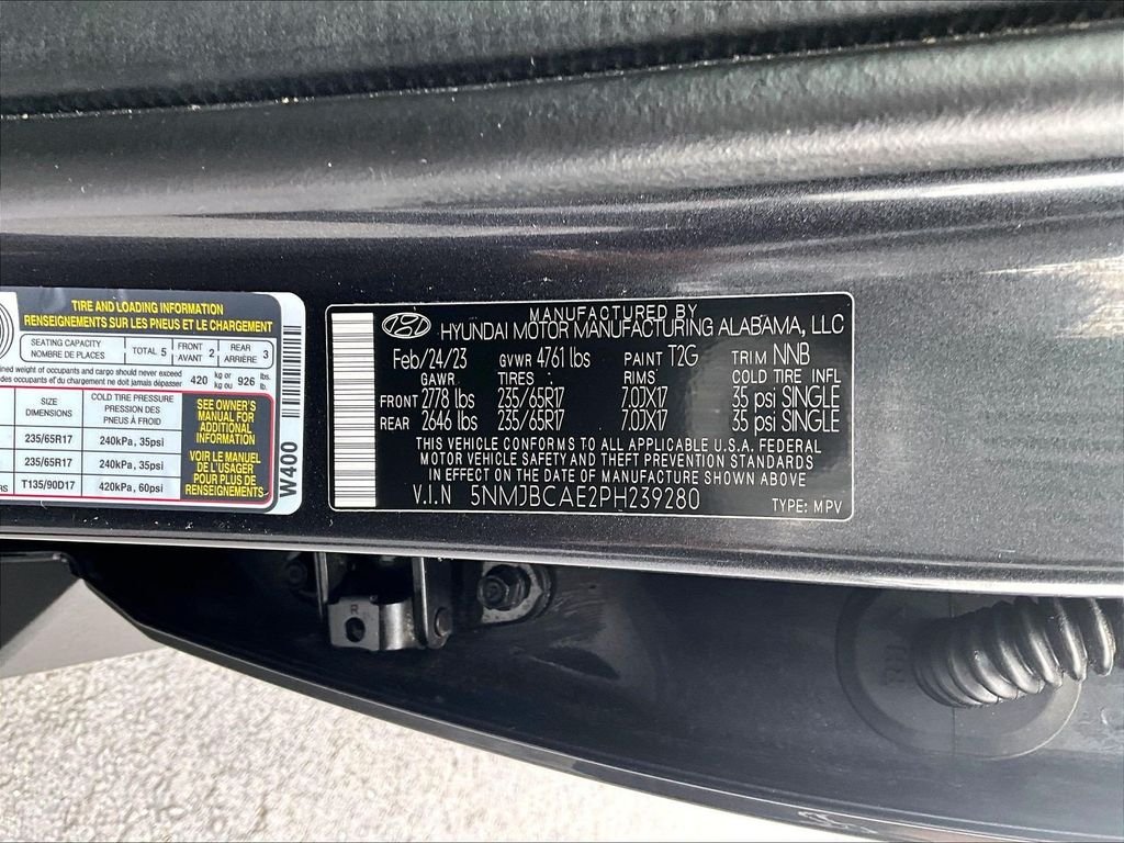Used 2023 Gray Hyundai SEL image 37