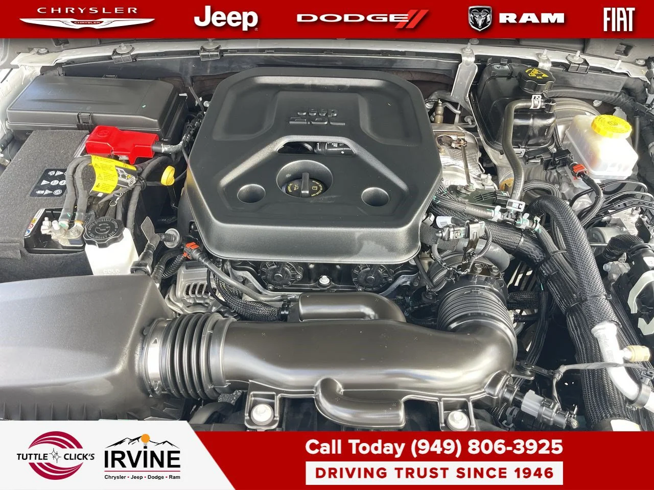Used 2023 Bright White Clearcoat Jeep Sport image 41