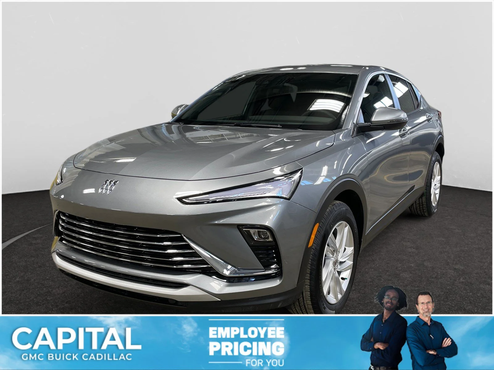 New 2026 Moonstone Grey Metallic Buick Preferred image 1