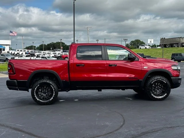 New 2026 Molten Red Pearl-Coat Exterior Paint RAM Rebel image 8
