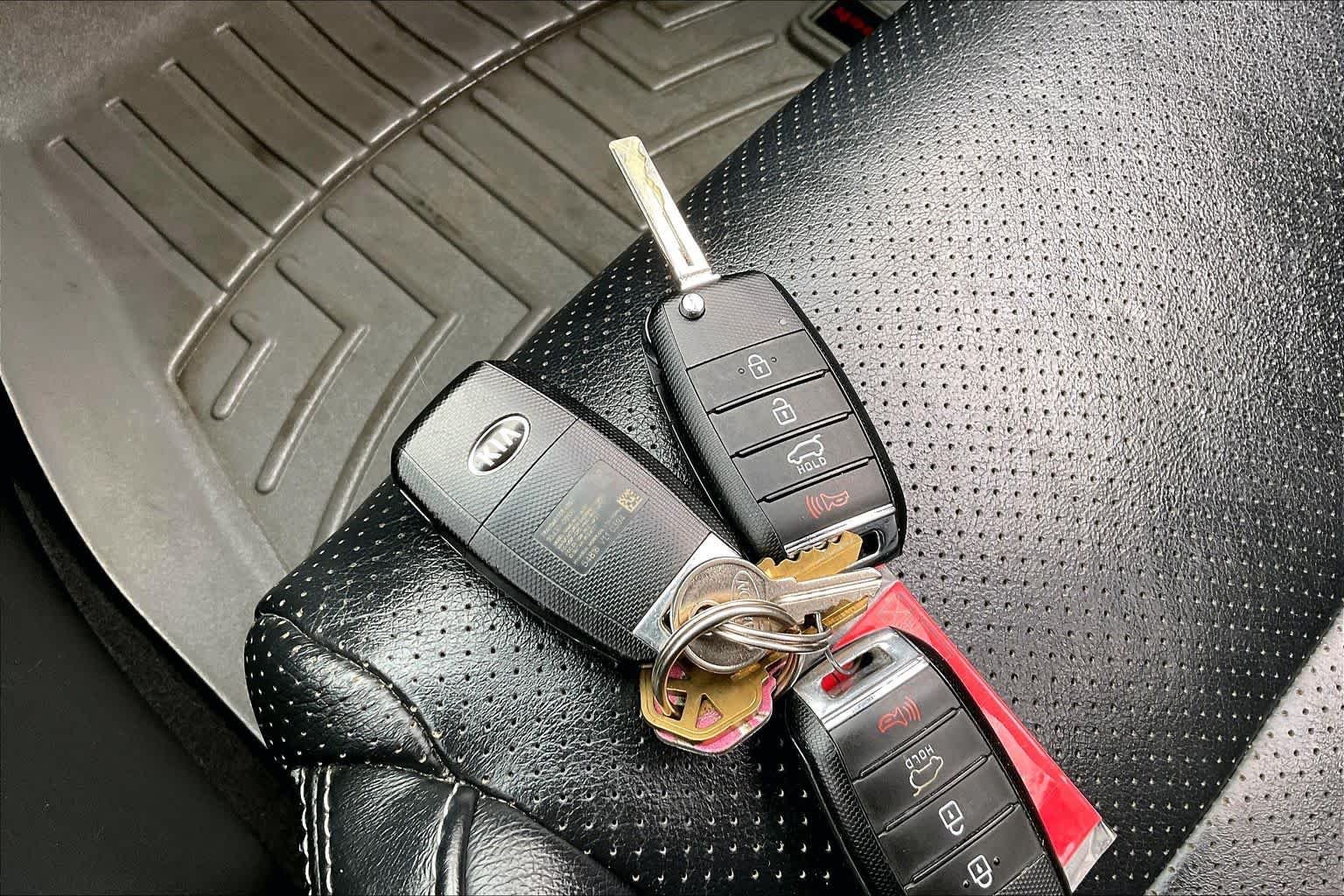 Used 2017 Black Cherry Kia LX image 12