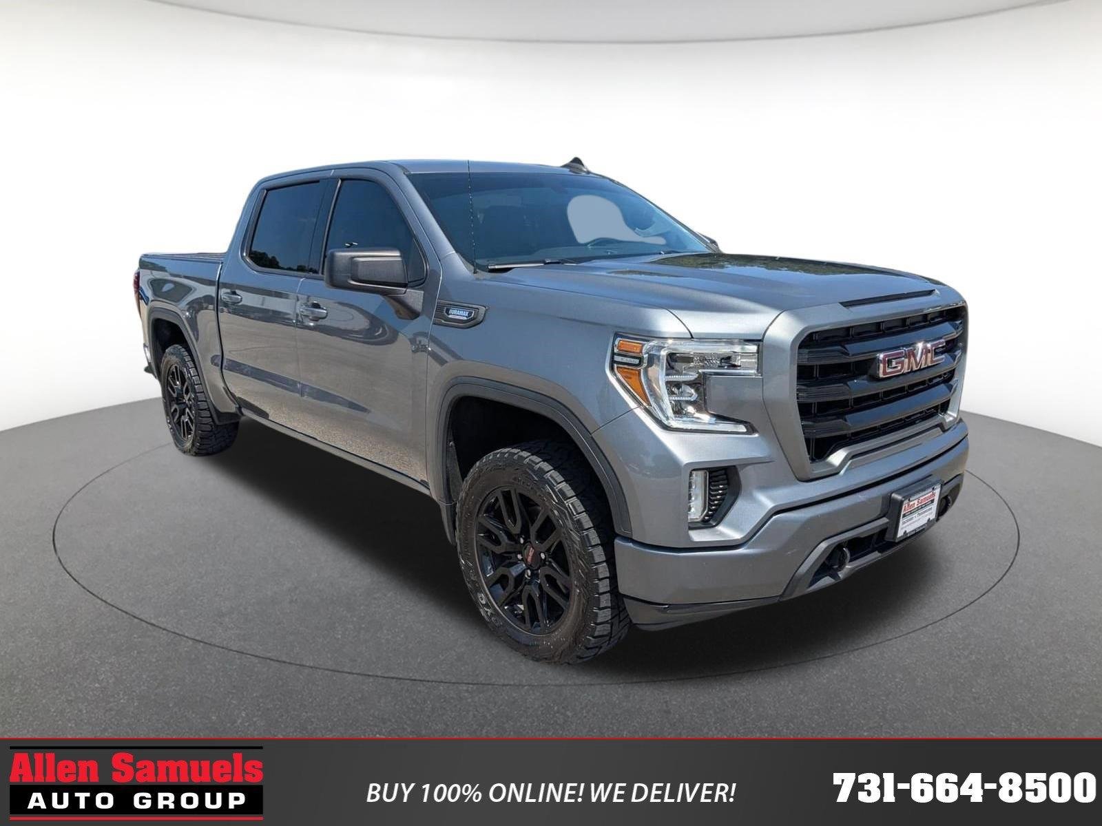 Used 2021 Satin Steel Metallic GMC  image 1