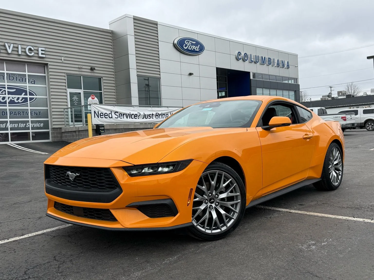 New 2026 Orange Fury Metallic Tri-coat Ford EcoBoost® Premium Fastback image 15