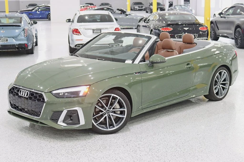 Used 2024 Green Audi 45 S line Premium Plus image 8