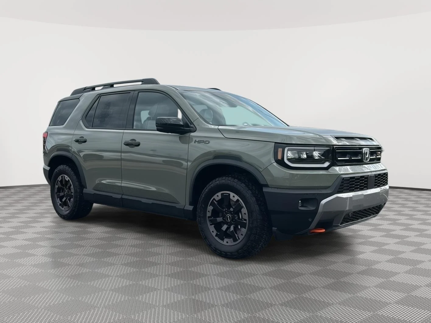 New 2026 Ash Green Metallic Honda TrailSport Elite image 1