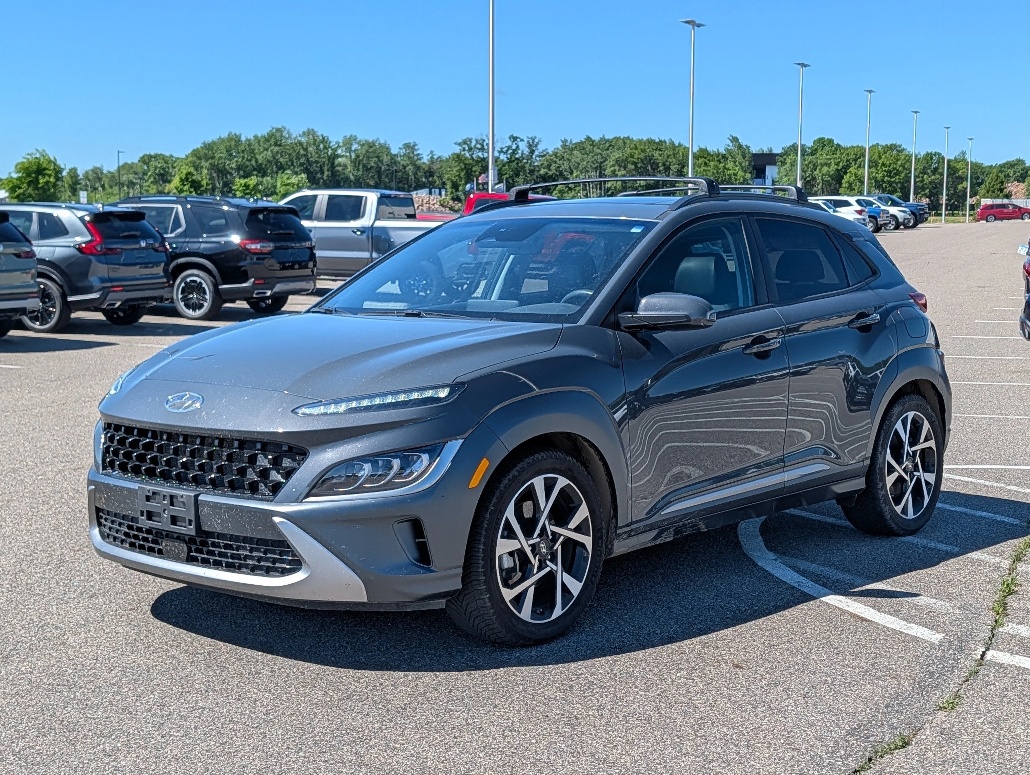 Used 2023 Hyundai Kona Limited with VIN KM8K5CA38PU009161 for sale in Waite Park, Minnesota