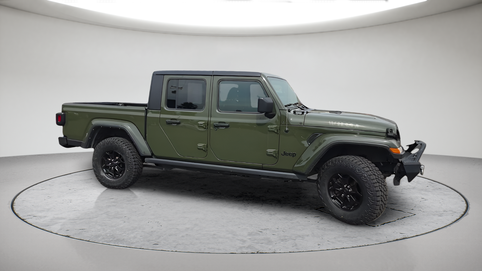 Used 2021 Sarge Green Clearcoat Jeep Willys image 5