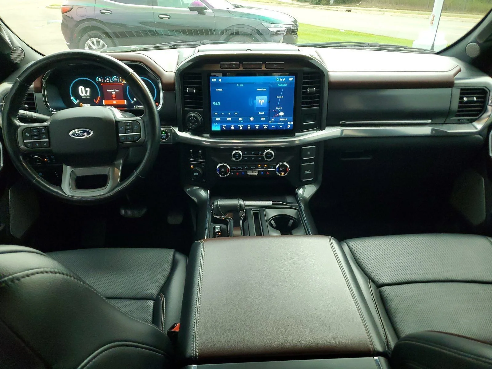 Used 2021 Gray Ford Lariat image 9