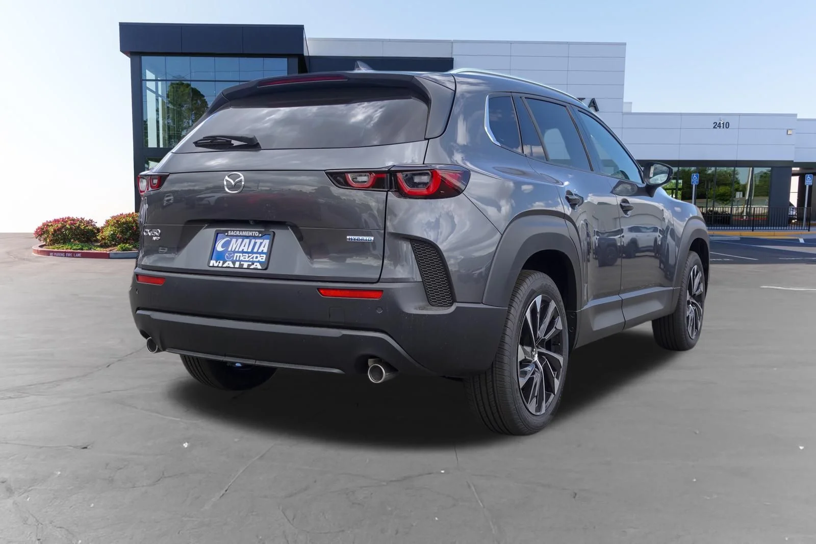New 2026 Machine Gray Metallic Mazda Premium Plus image 3