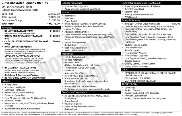 2023 Chevrolet Equinox RS - Photo 35