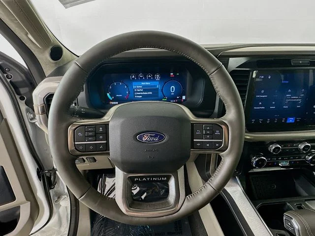 New 2026 Star White Metallic Tri-Coat Ford Platinum image 11