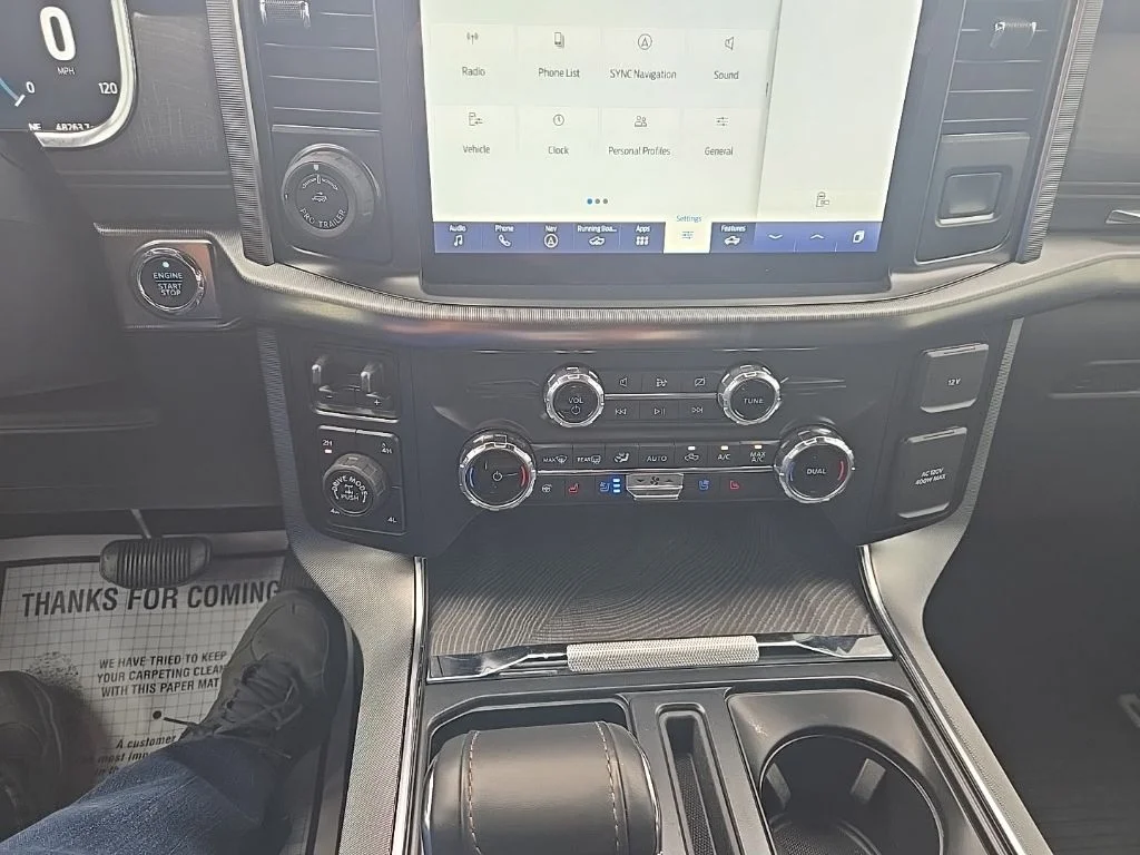 Used 2022 Agate Black Metallic Ford Platinum image 22