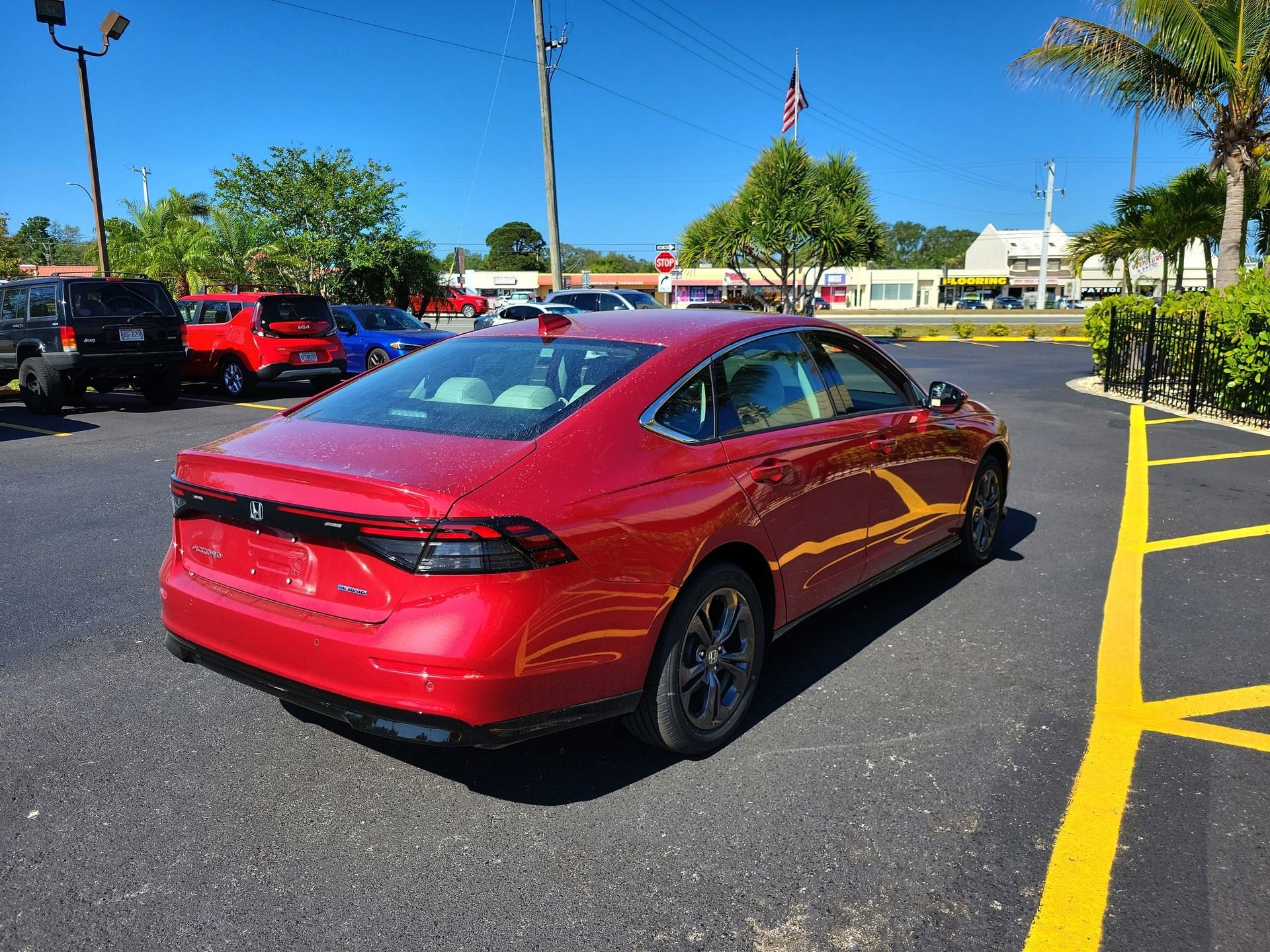 New 2026 Radiant Red Metallic Honda EX-L image 6