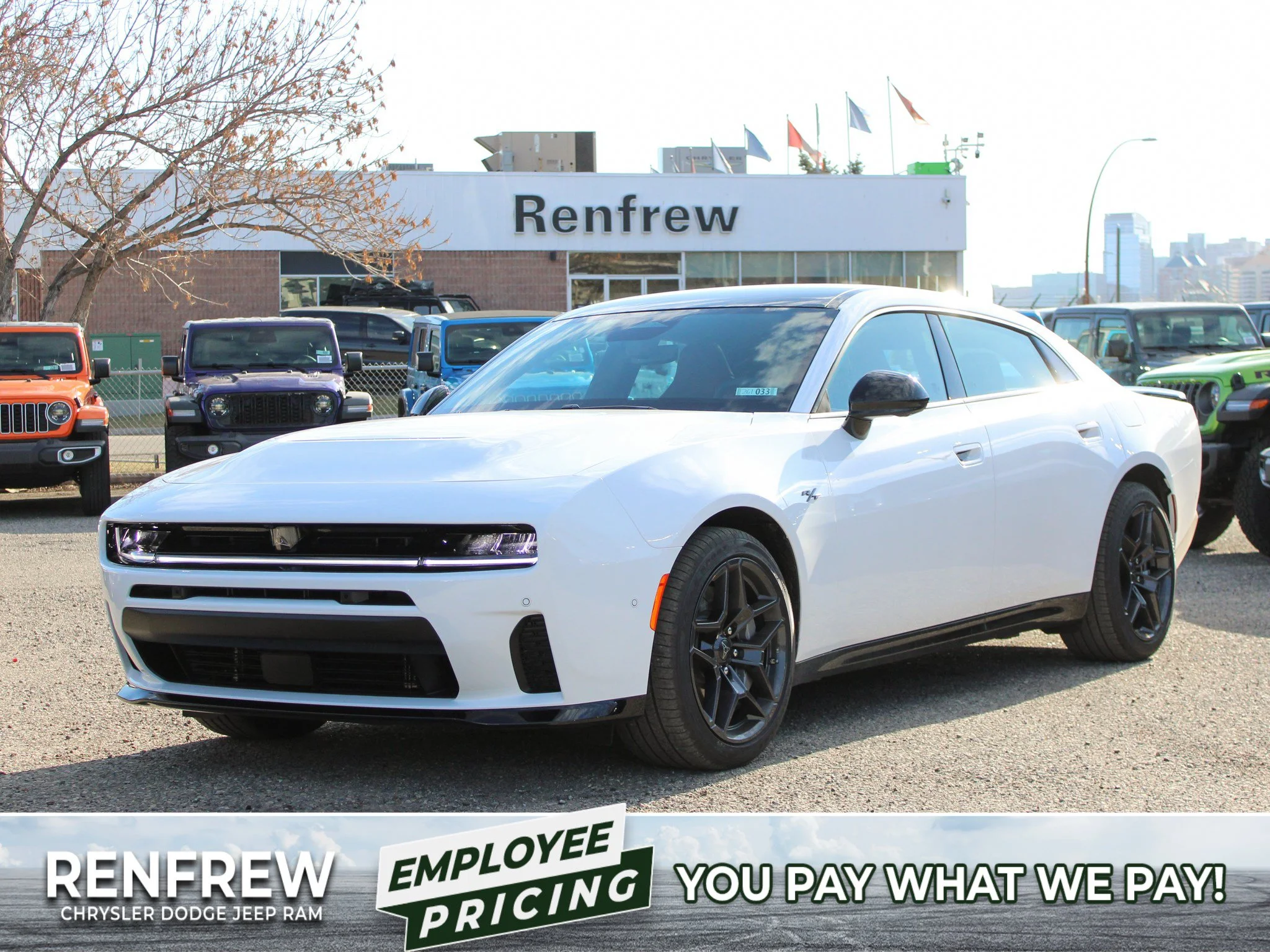 New 2026 White Dodge R/T Plus* 4-Door AWD image 1