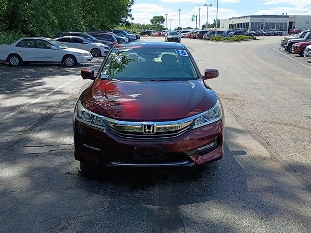 Used 2016 Basque Red Pearl II Honda EX-L V6 w/Navi w/Honda Sensing image 8