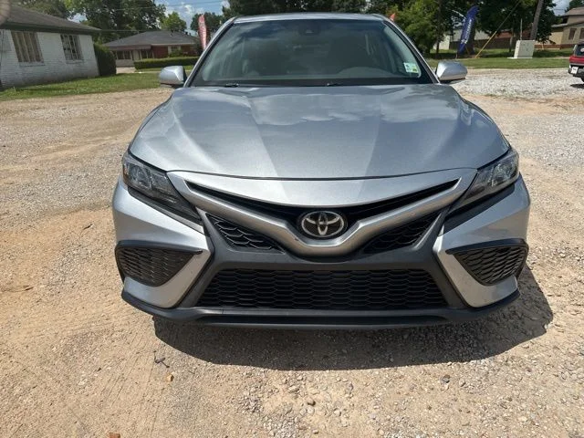 Used 2021 Silver Toyota SE image 4