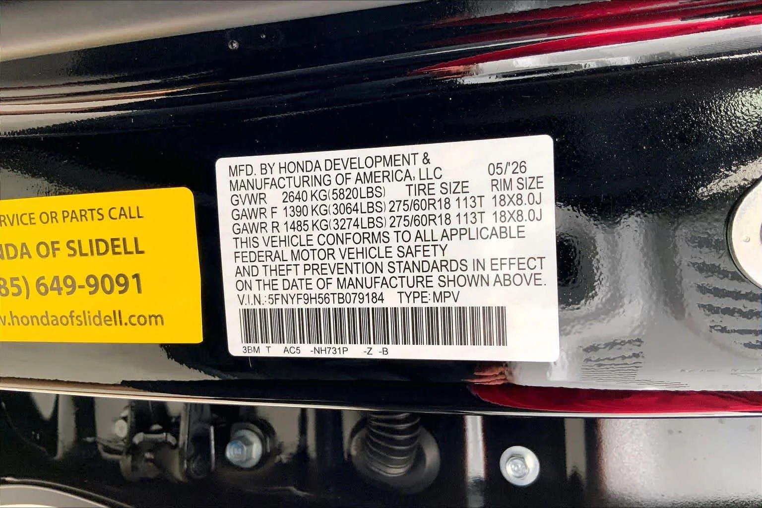 New 2026 Crystal Black Pearl Honda TrailSport image 20