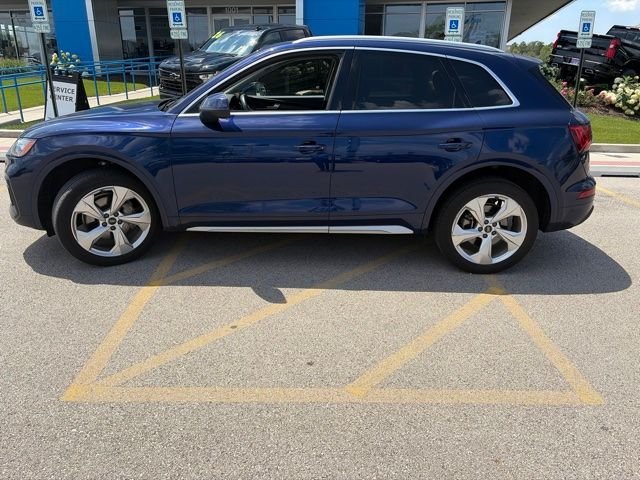 Used 2021 Blue Audi 45 Premium Plus image 1