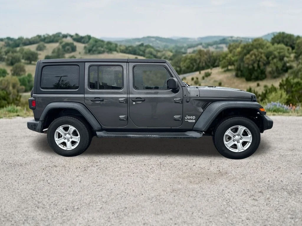 Used 2020 Gray Jeep Unlimited Sport S image 12