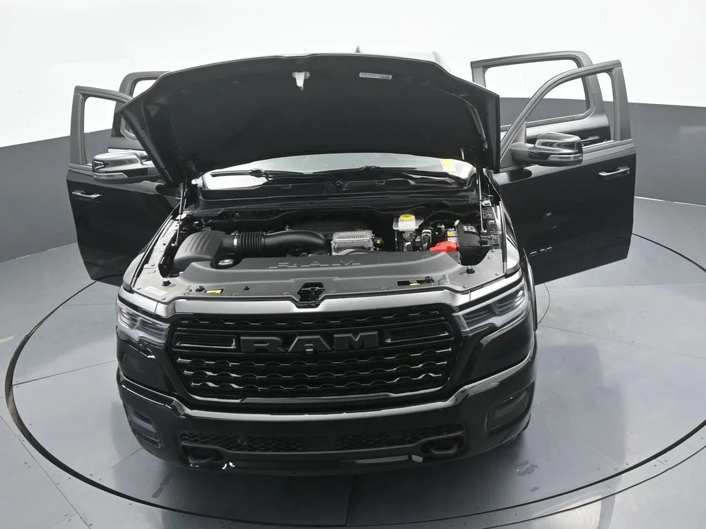 New 2026 Diamond Black Crystal Pearlcoat RAM Limited image 70