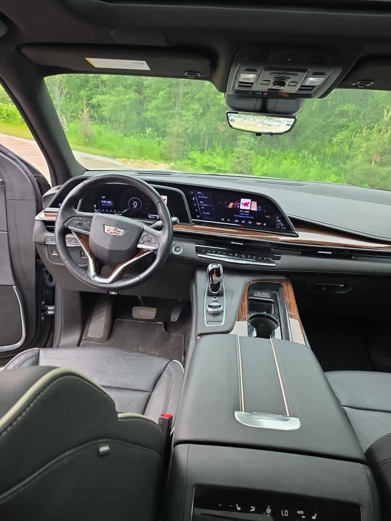 Used 2022 Satin Steel Metallic Cadillac Premium Luxury image 7