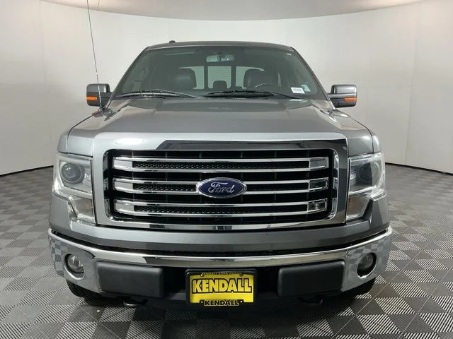 Used 2014 Sterling Gray Metallic Ford Lariat image 2