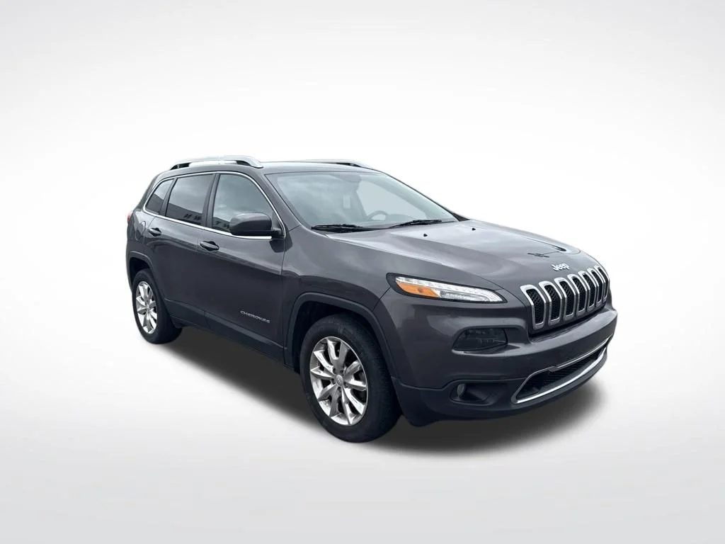 Used 2017 Granite Crystal Clearcoat Metallic Jeep Limited image 2