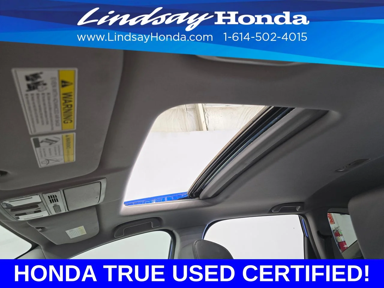 Certified Used 2020 Aegean Blue Metallic Honda EX-L image 22