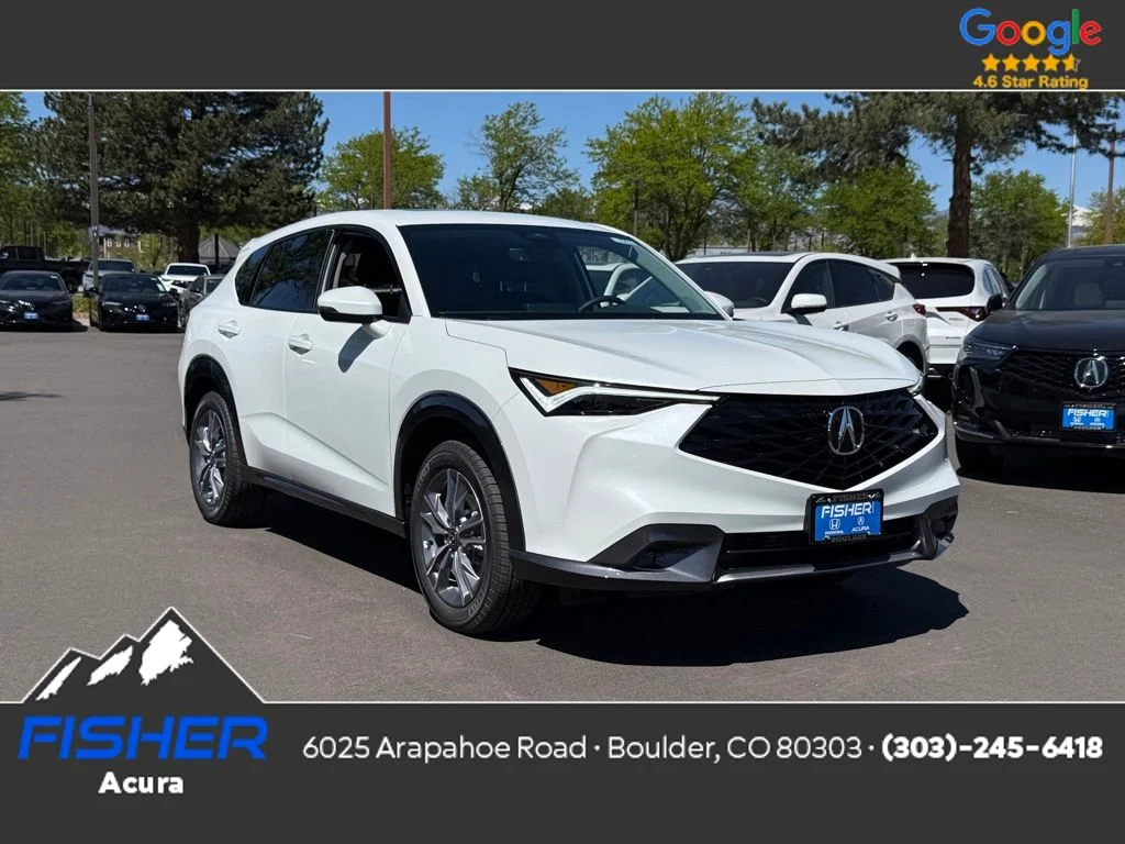 New 2026 Platinum White Pearl Acura Base image 1