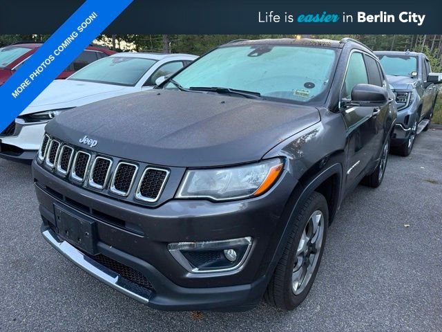 Used 2021 Granite Crystal Metallic Clearcoat Jeep Limited image 1