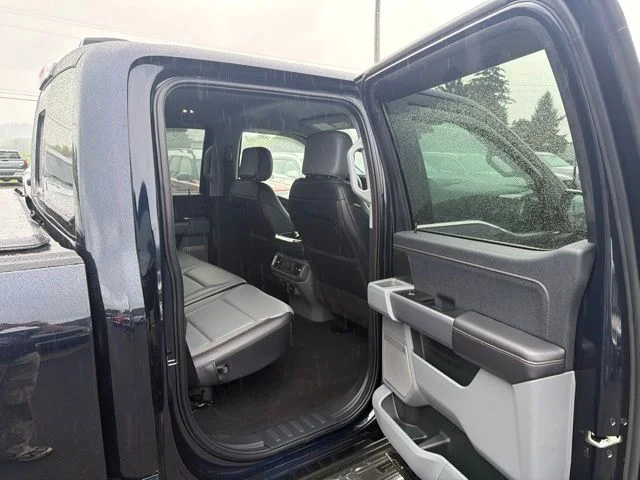 Used 2025 Antimatter Blue Metallic Ford Lariat image 41