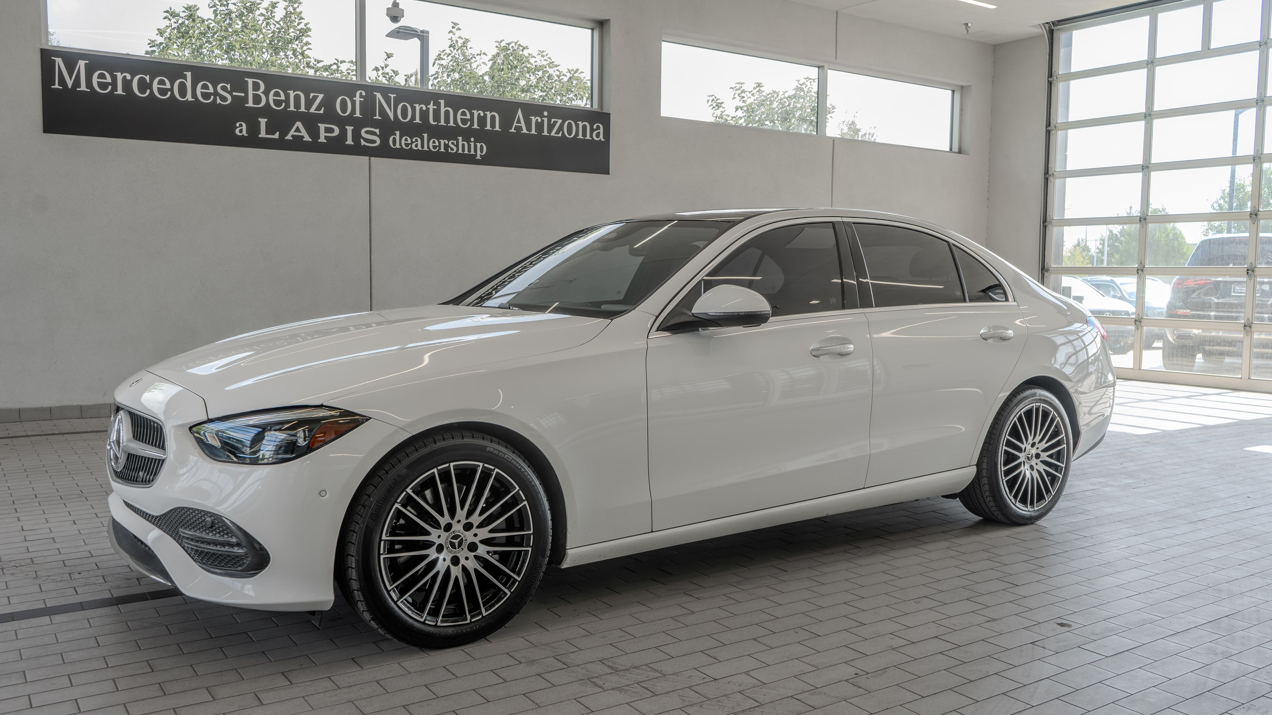 Certified Used 2024 Polar White Mercedes-Benz C 300 image 3