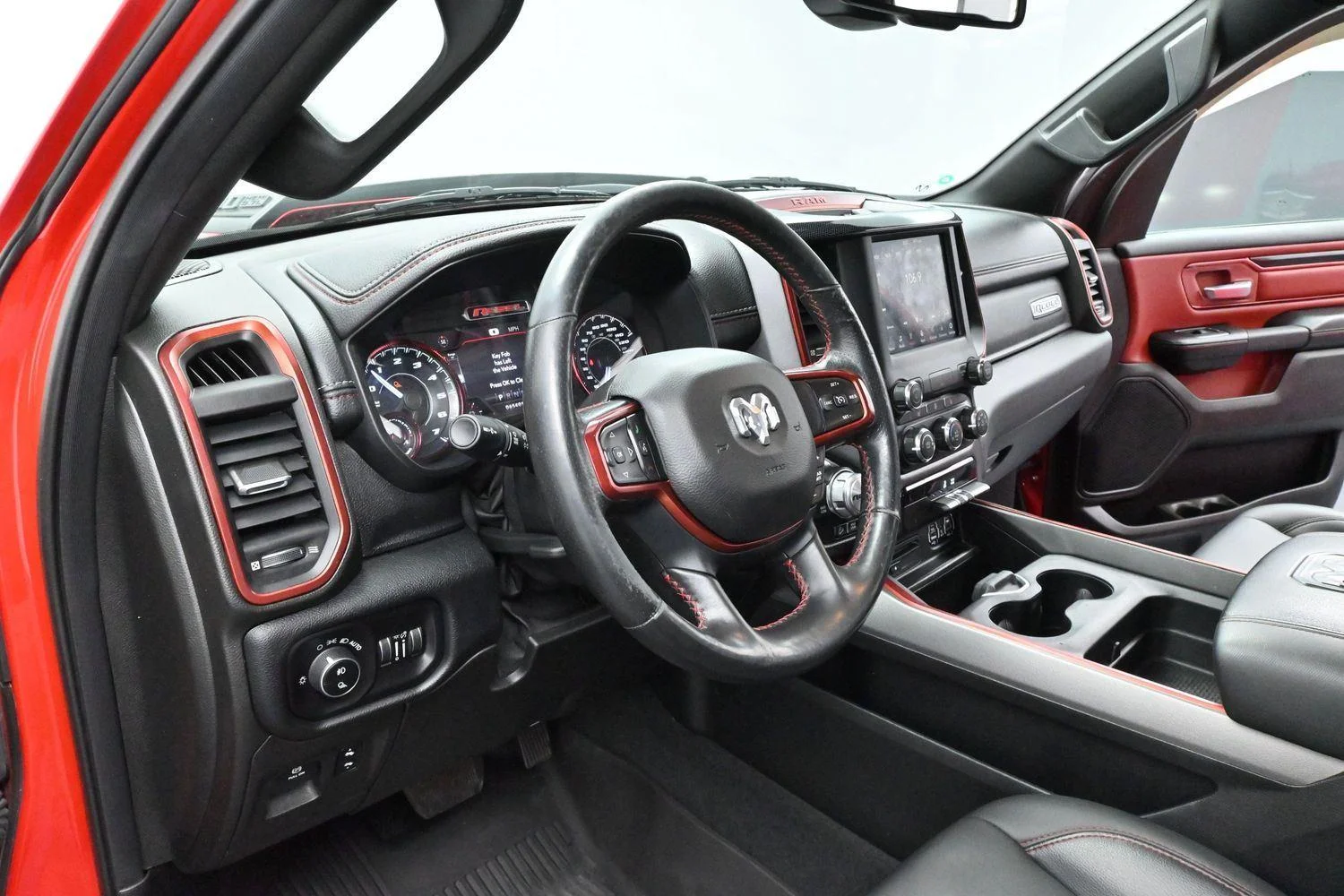 Used 2019 Flame Red Ram Rebel image 12
