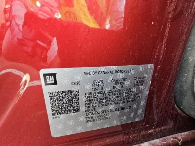 Used 2020 RED OBSESSION TINTCOAT Cadillac Luxury image 26