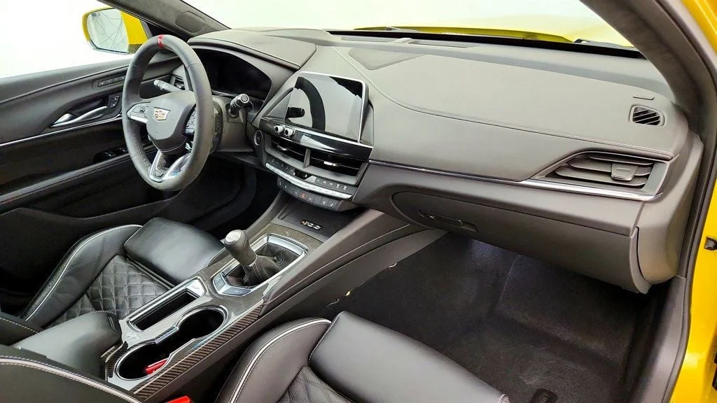 Used 2024 Cyber Yellow Metallic Cadillac 4dr Sedan Blackwing w/ High End Leather Seating & Technology Pkg image 26
