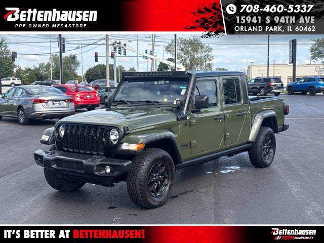 Used 2021 Green Jeep Willys image 1