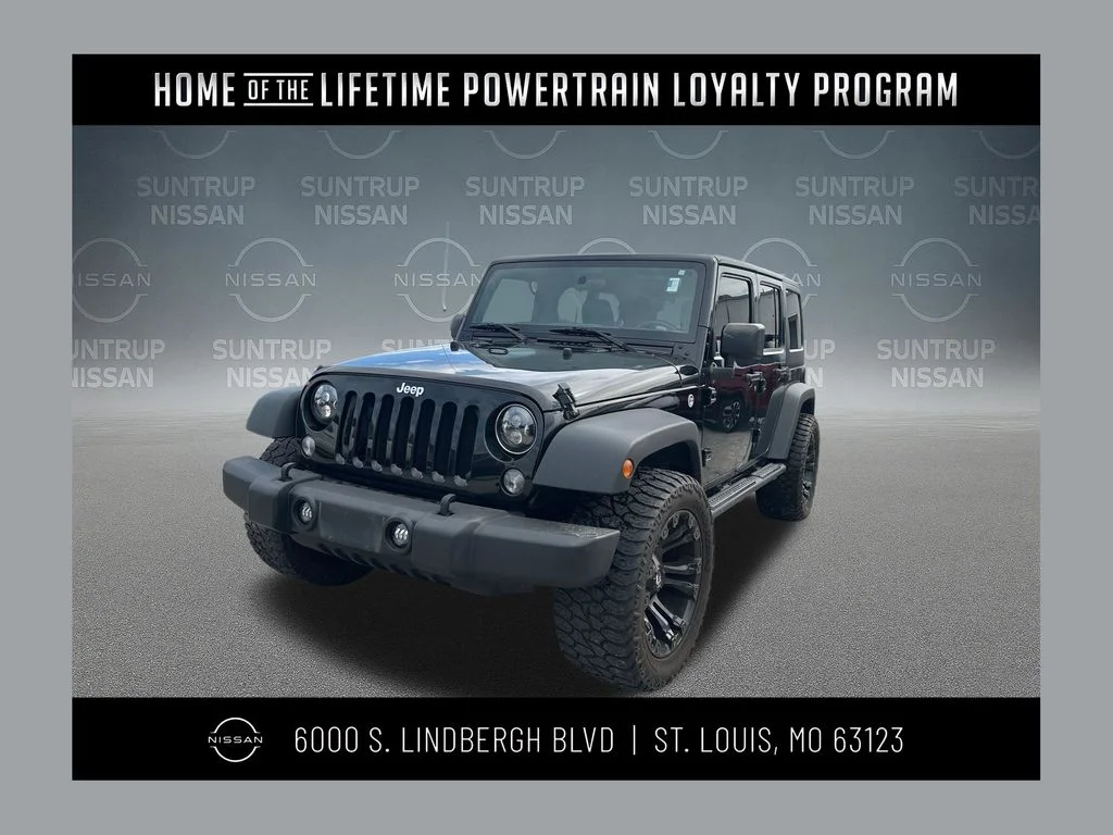 Used 2016 Black Jeep Unlimited Sport image 1