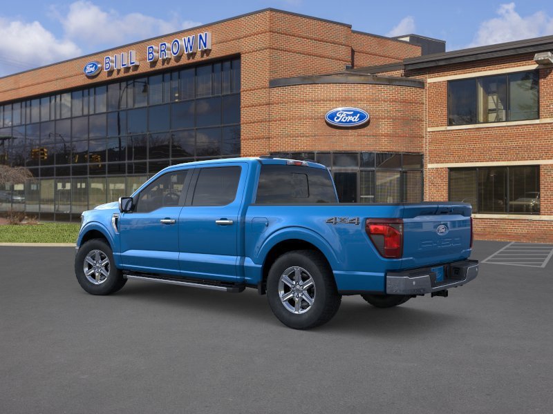 New 2025 Atlas Blue Metallic Ford XLT image 4