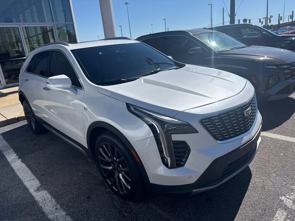 Used 2021 White Cadillac Premium Luxury image 3