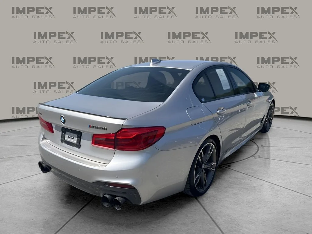 Used 2019 Silver BMW M550i xDrive image 5