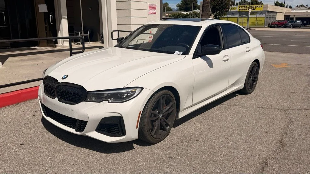 Used 2021 White BMW M340i xDrive image 2