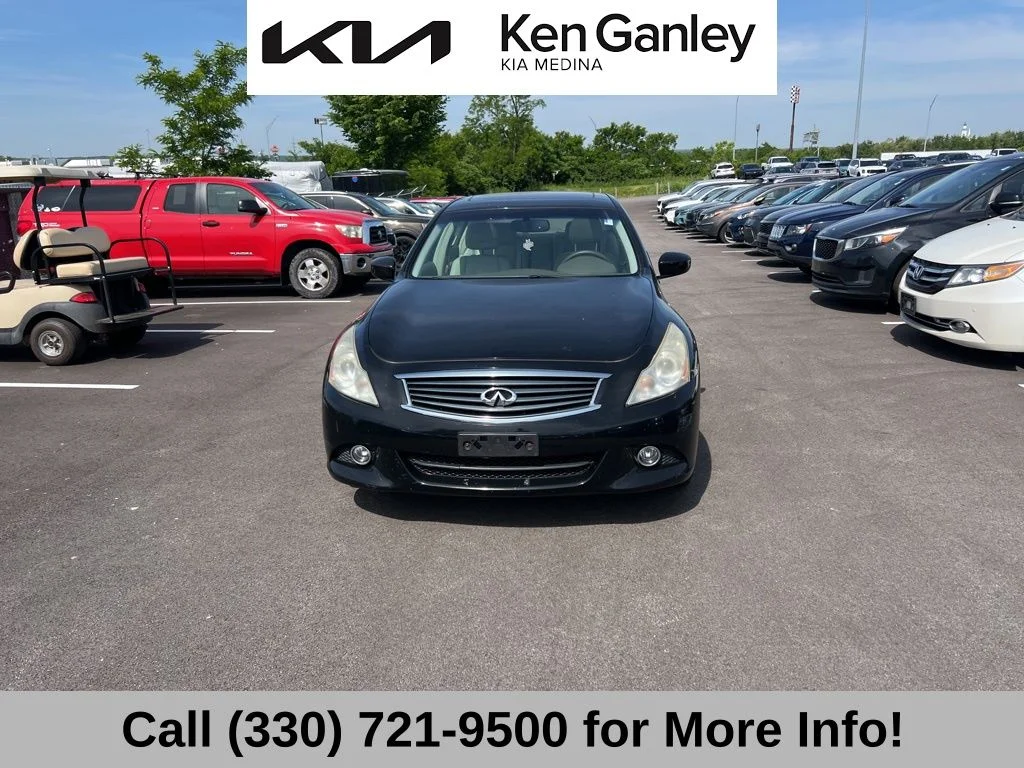 Used 2011 INFINITI G Sedan 25x with VIN JN1DV6AR5BM651190 for sale in Medina, OH