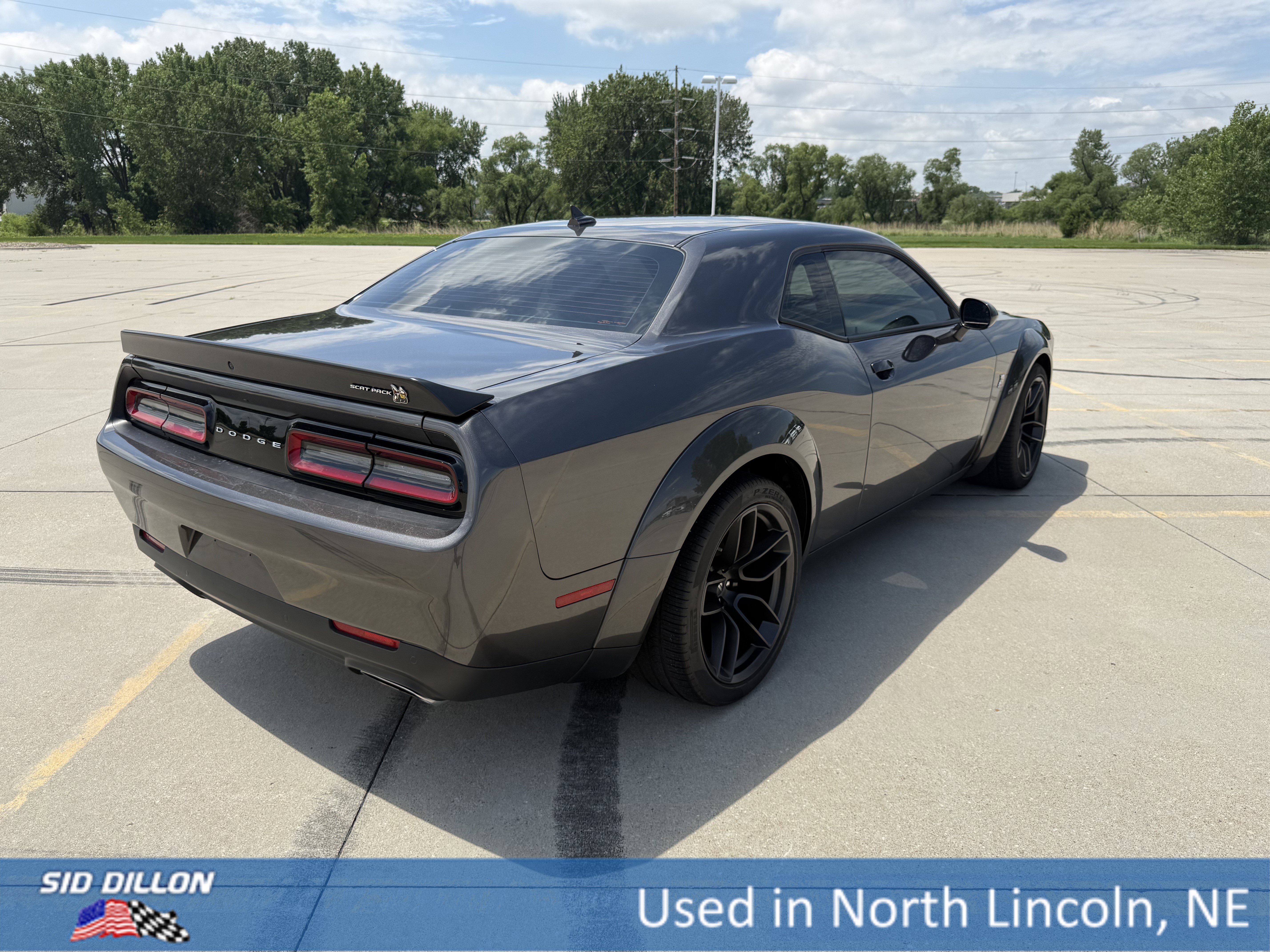 Used 2022 Granite Pearlcoat Dodge R/T Scat Pack Widebody image 8