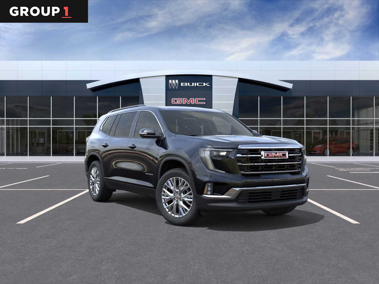 Black (Ebony Twilight Metallic) 2026 GMC Acadia Elevation FWD SUV / Crossover Front-Wheel Drive